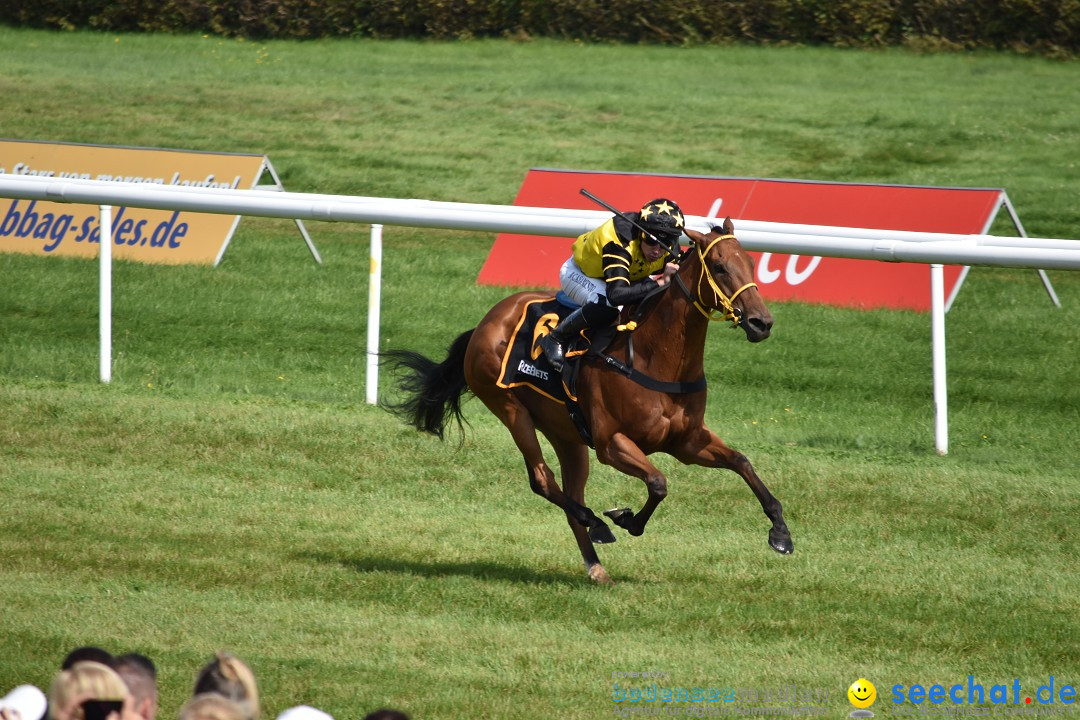 Pferderennen: Baden-Racing - GROSSE WOCHE 2017: Baden-Baden, 03.09.2017