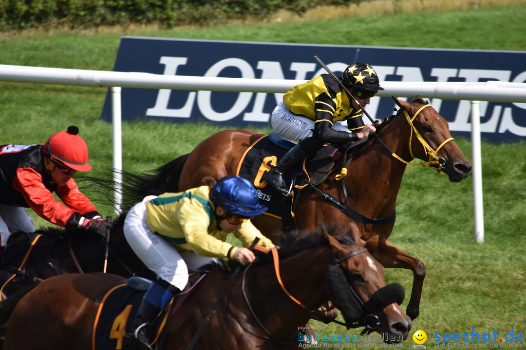 Pferderennen: Baden-Racing - GROSSE WOCHE 2017: Baden-Baden, 03.09.2017