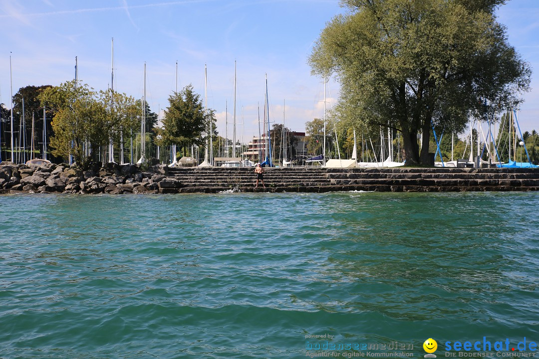 BODENSEEBOOT Breitenquerung, Guy Bertemes: Romanshorn, 05.09.2017