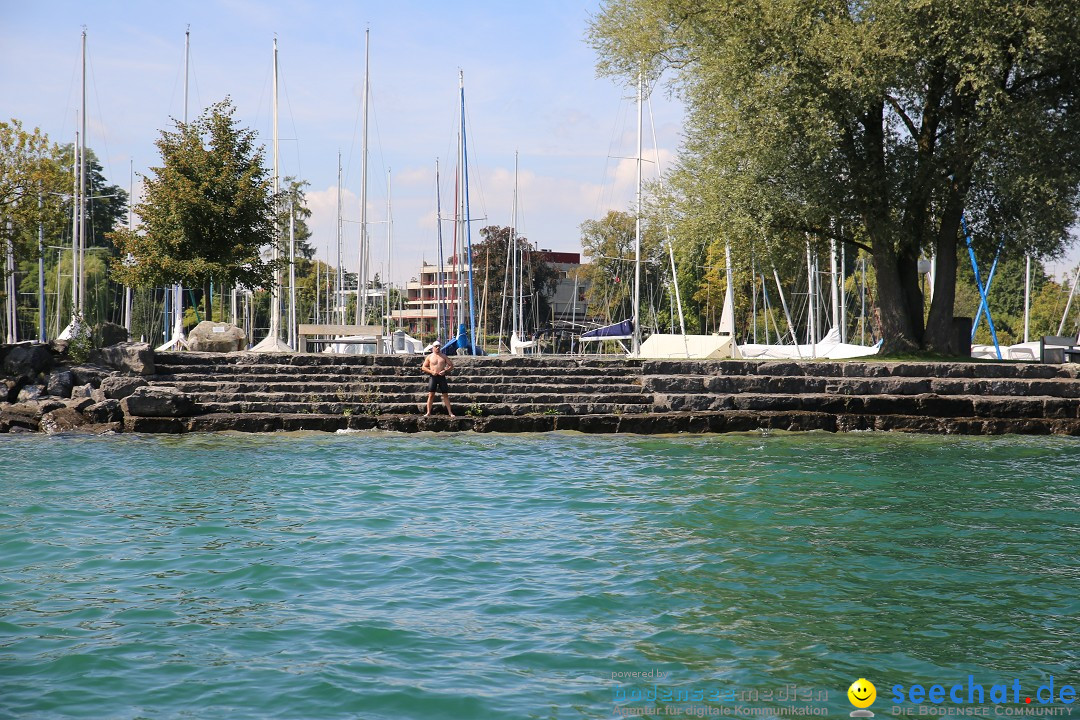 BODENSEEBOOT Breitenquerung, Guy Bertemes: Romanshorn, 05.09.2017