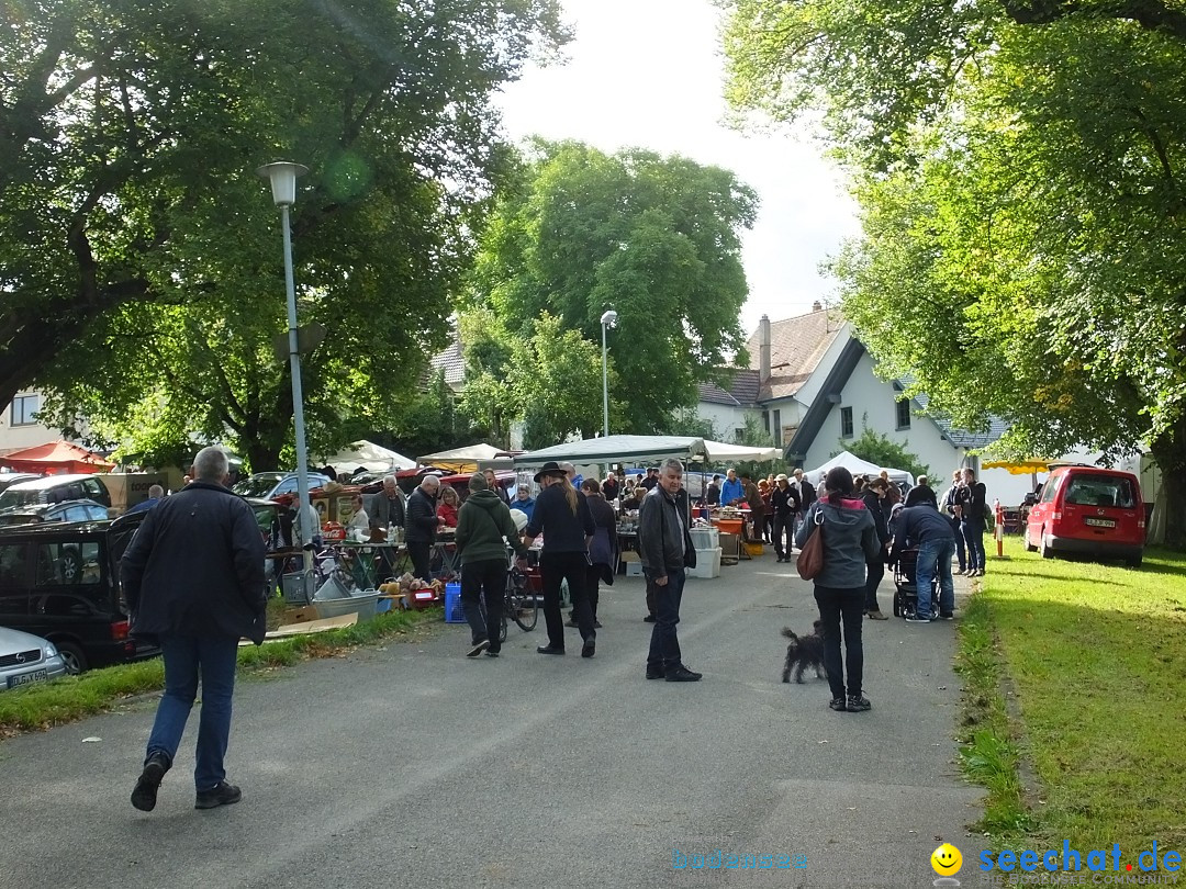 Flohmarkt in Munderkingen am Bodensee, 17.09.2017