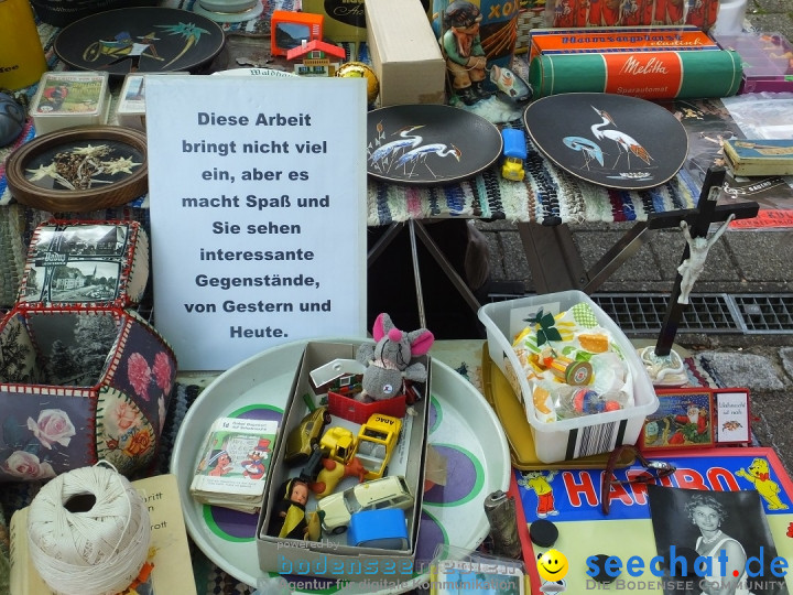 Flohmarkt in Munderkingen am Bodensee, 17.09.2017