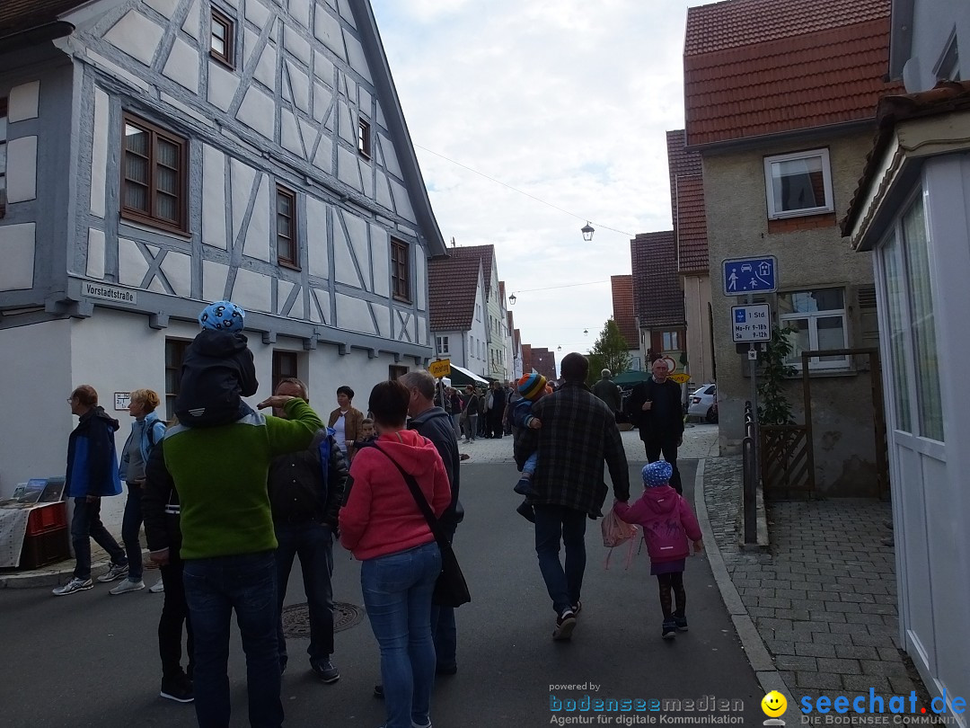 Flohmarkt in Munderkingen am Bodensee, 17.09.2017