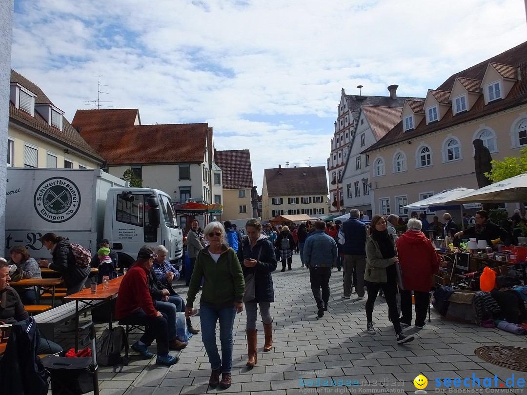 Flohmarkt in Munderkingen am Bodensee, 17.09.2017