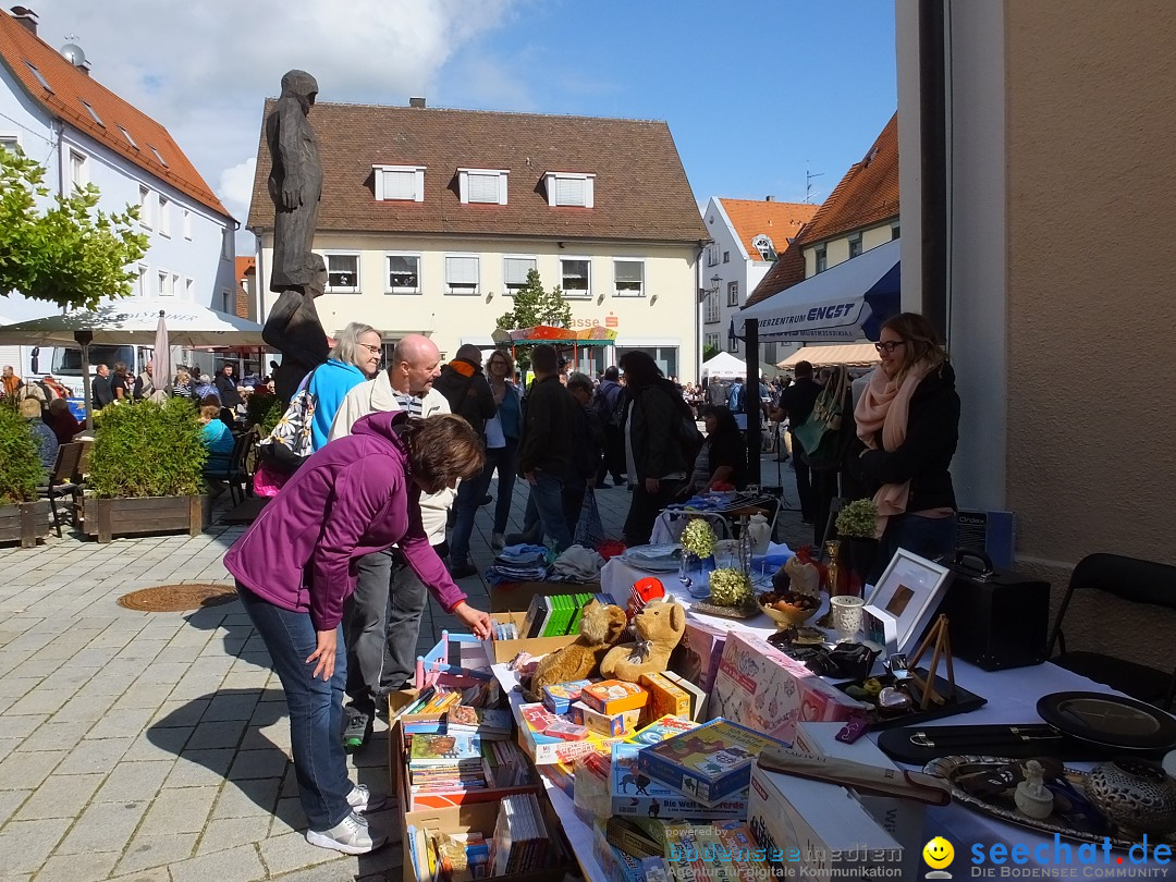 Flohmarkt in Munderkingen am Bodensee, 17.09.2017