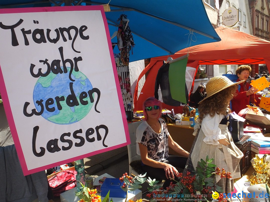 Flohmarkt in Munderkingen am Bodensee, 17.09.2017