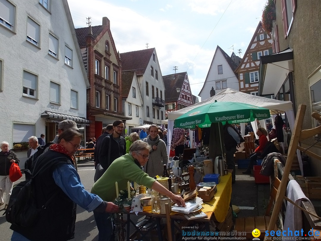 Flohmarkt in Munderkingen am Bodensee, 17.09.2017