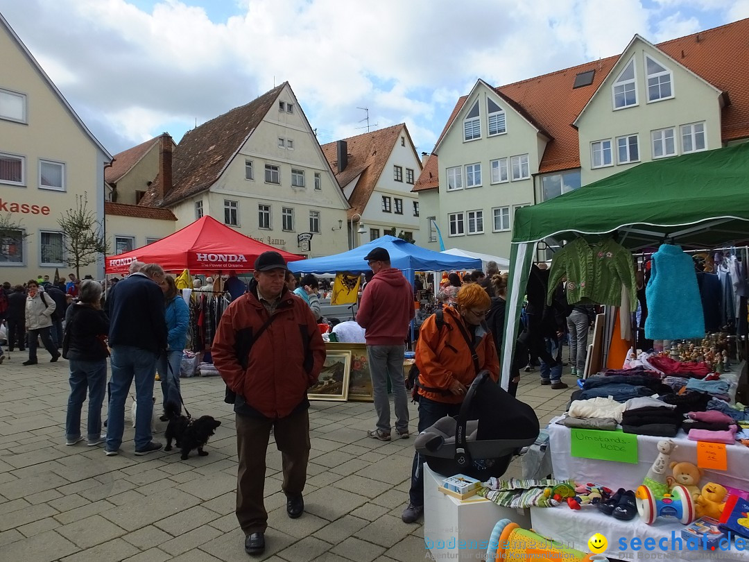 Flohmarkt in Munderkingen am Bodensee, 17.09.2017