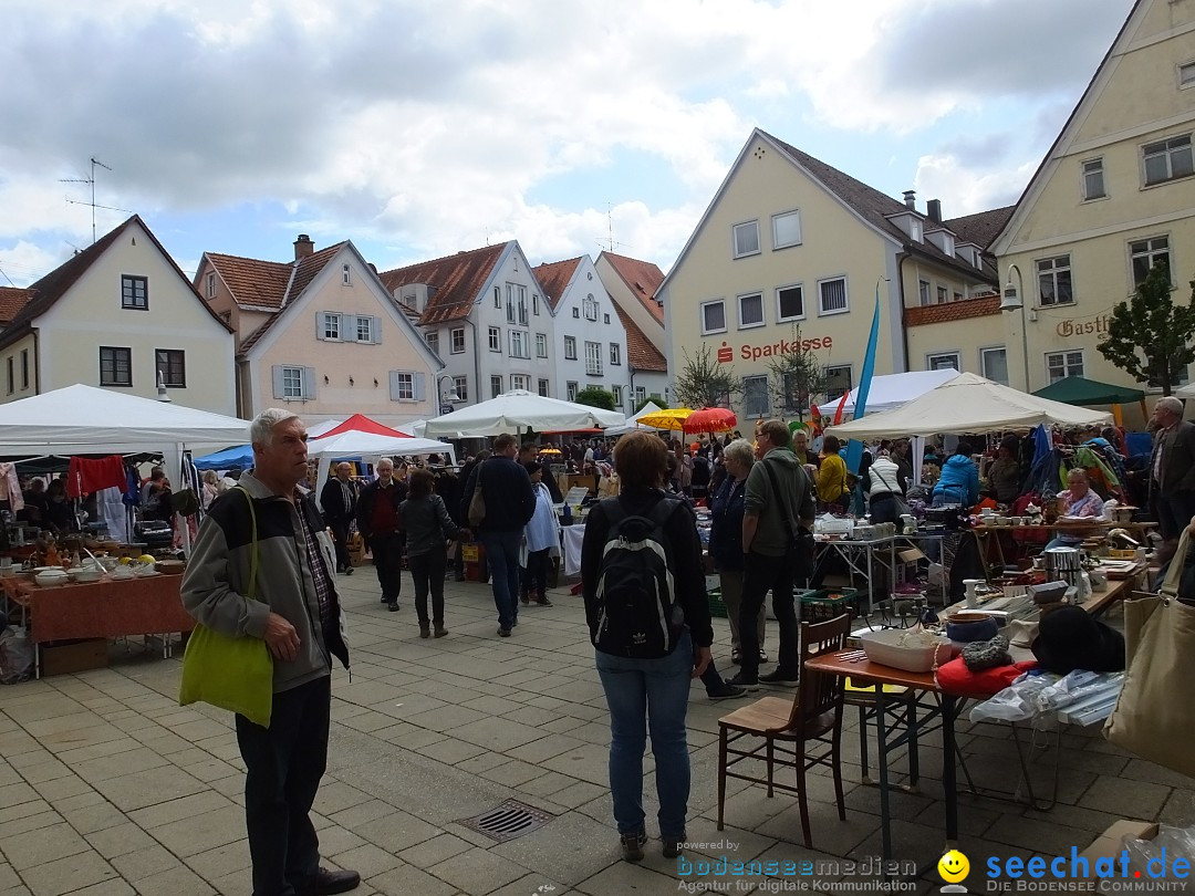 Flohmarkt in Munderkingen am Bodensee, 17.09.2017