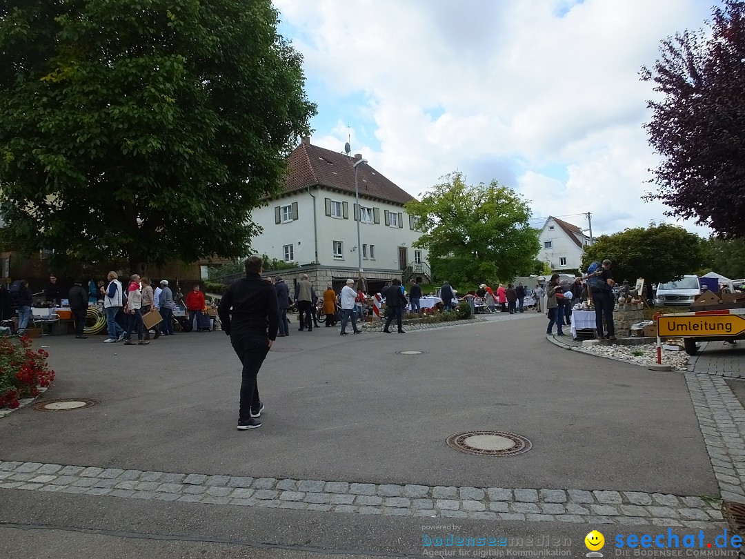 Flohmarkt in Munderkingen am Bodensee, 17.09.2017