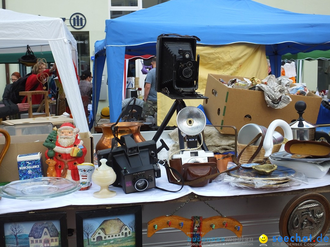 Flohmarkt in Munderkingen am Bodensee, 17.09.2017