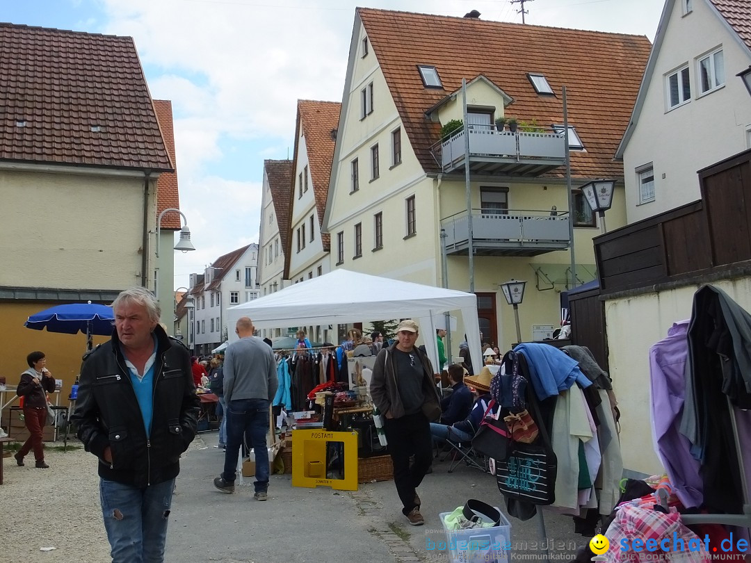 Flohmarkt in Munderkingen am Bodensee, 17.09.2017
