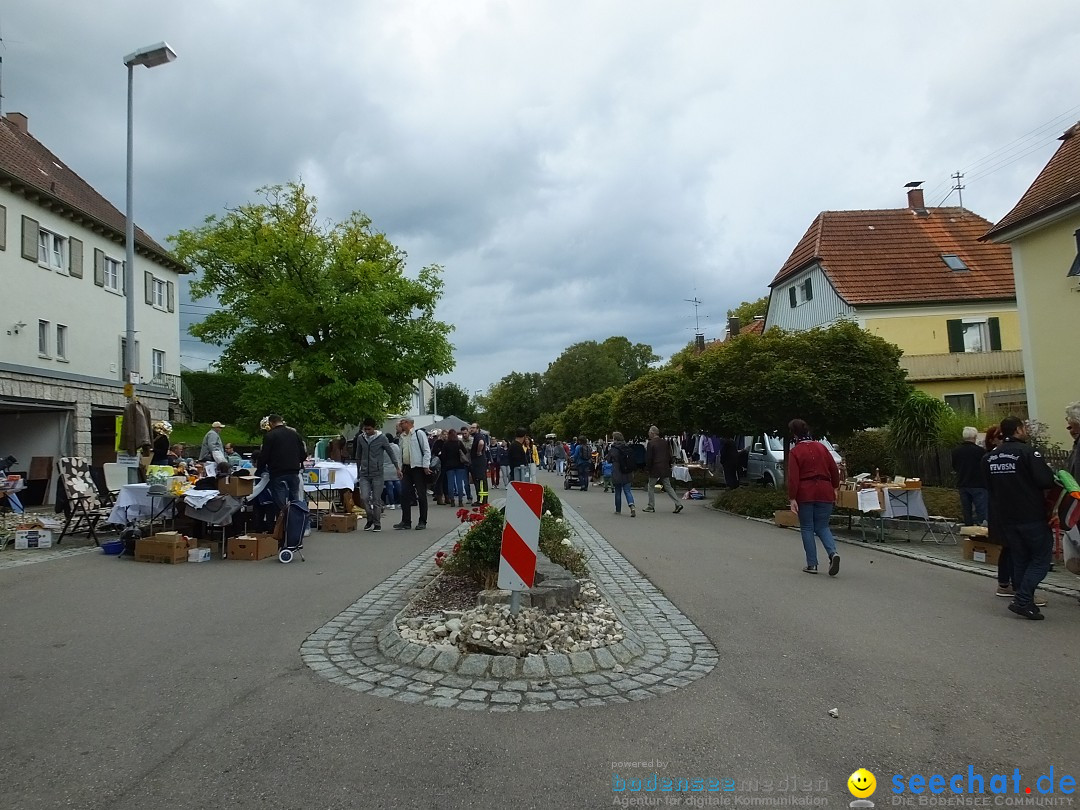 Flohmarkt in Munderkingen am Bodensee, 17.09.2017