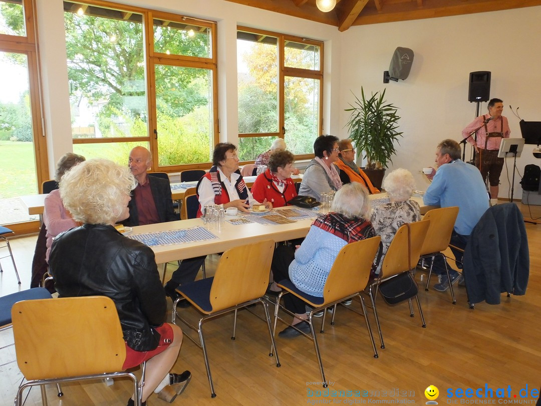 1. Riedlinger Senioren-Oktoberfest: Riedlingen, 08.10.2017