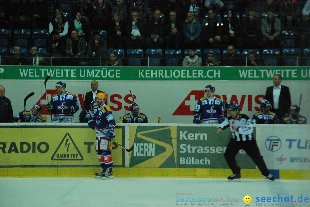 Eishockey Kloten - Schweiz: EHC Kloten vs. HC Lugano 3:1, 17.10.2017
