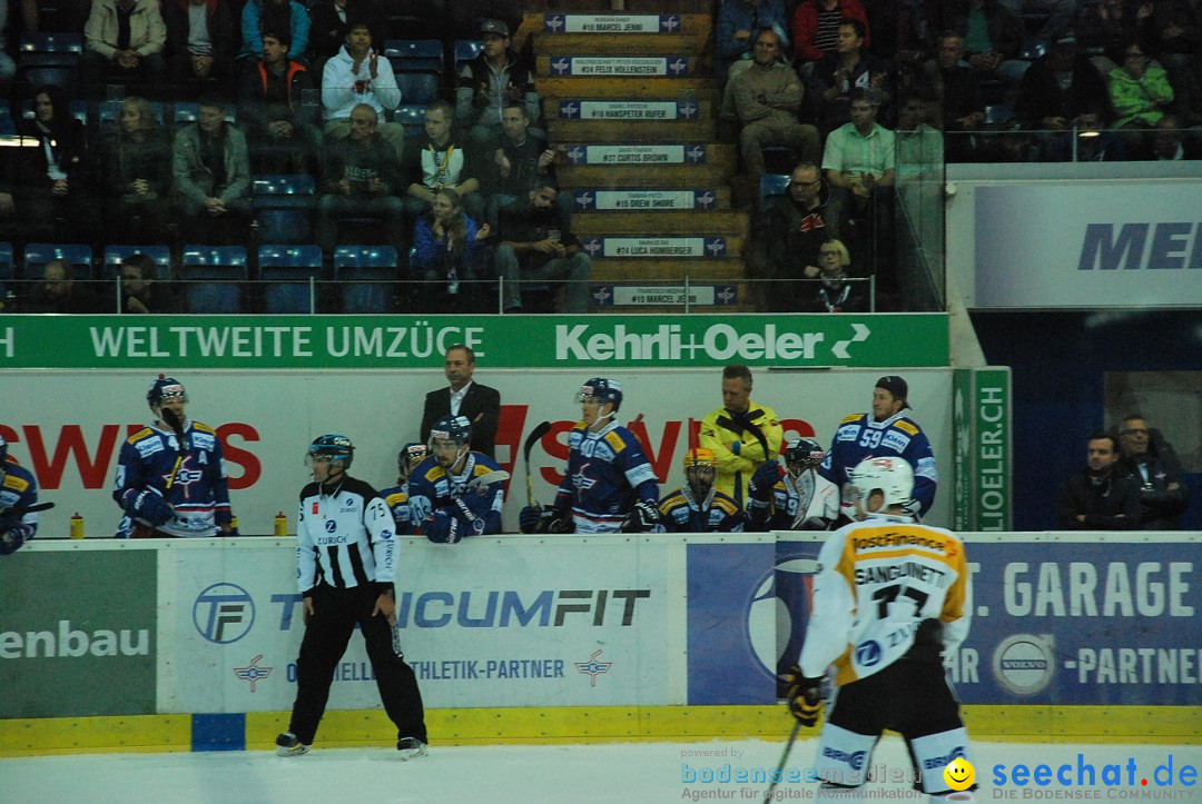 Eishockey Kloten - Schweiz: EHC Kloten vs. HC Lugano 3:1, 17.10.2017