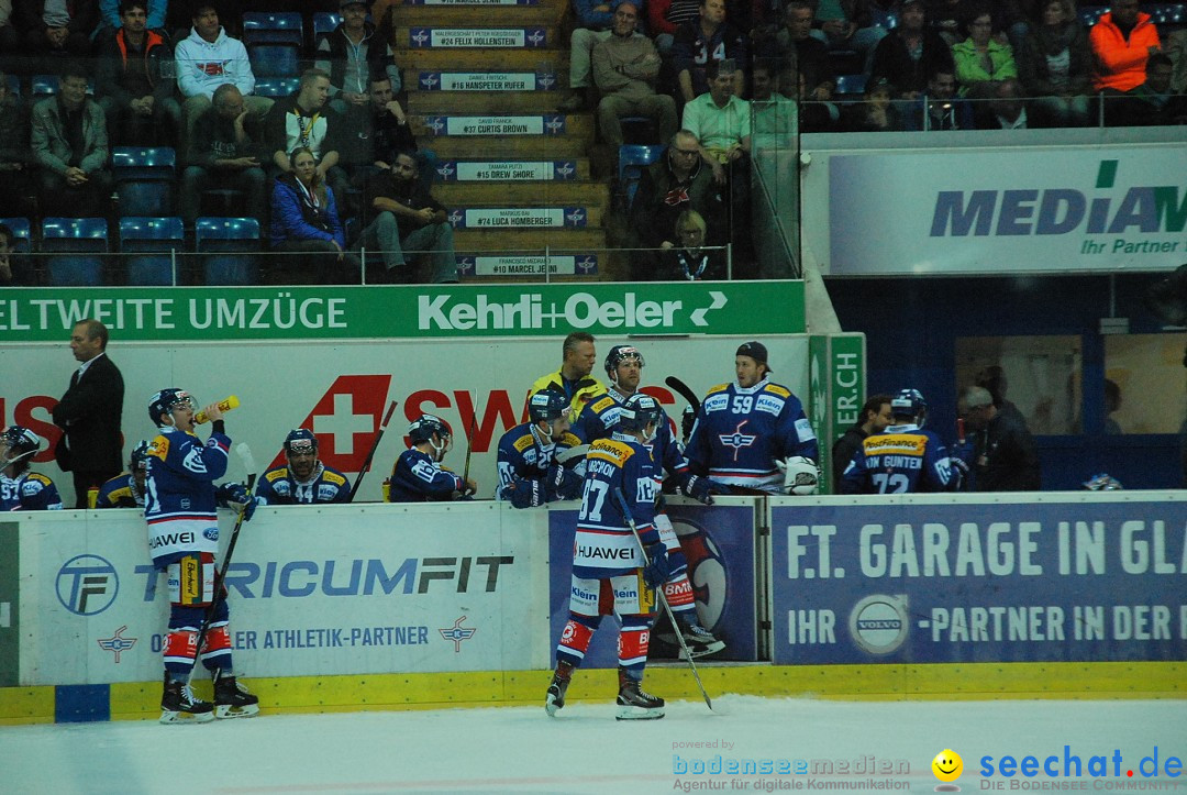 Eishockey Kloten - Schweiz: EHC Kloten vs. HC Lugano 3:1, 17.10.2017