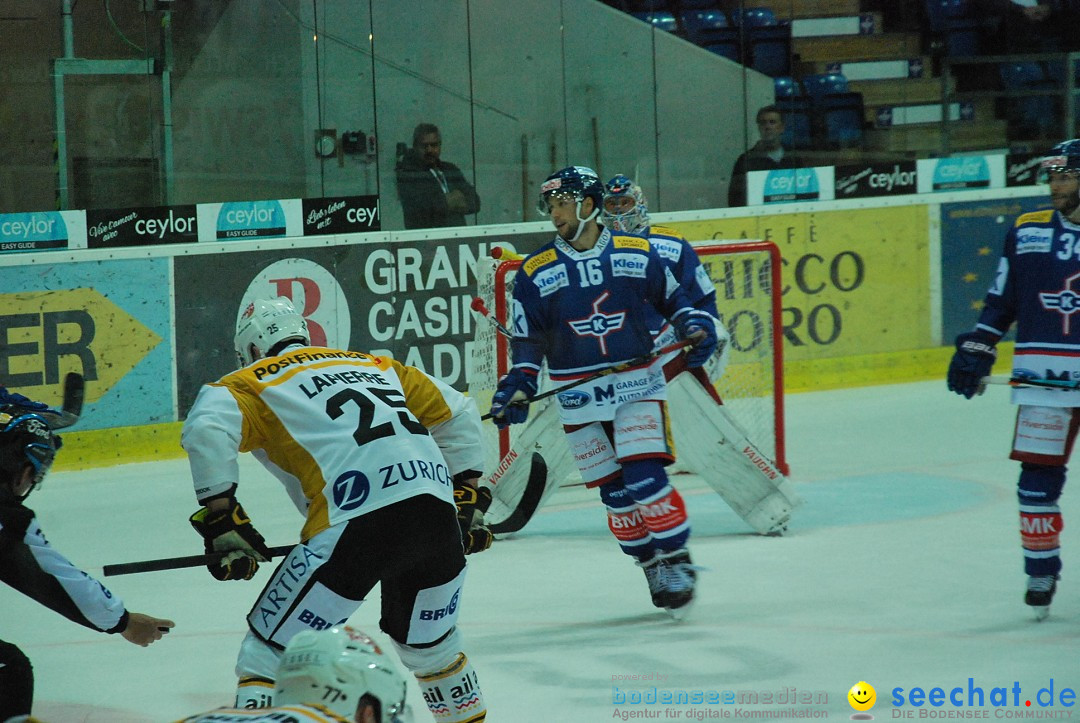 Eishockey Kloten - Schweiz: EHC Kloten vs. HC Lugano 3:1, 17.10.2017