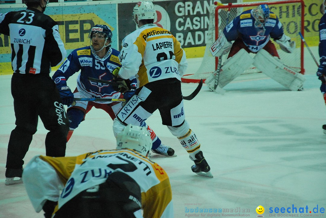 Eishockey Kloten - Schweiz: EHC Kloten vs. HC Lugano 3:1, 17.10.2017