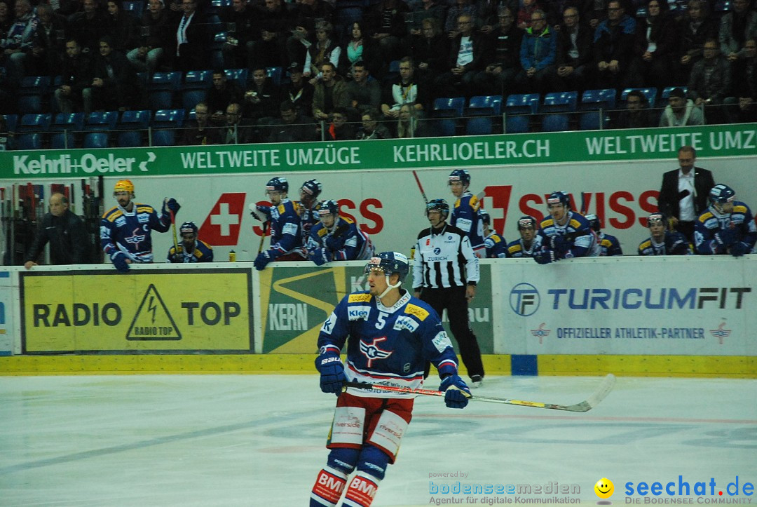 Eishockey Kloten - Schweiz: EHC Kloten vs. HC Lugano 3:1, 17.10.2017