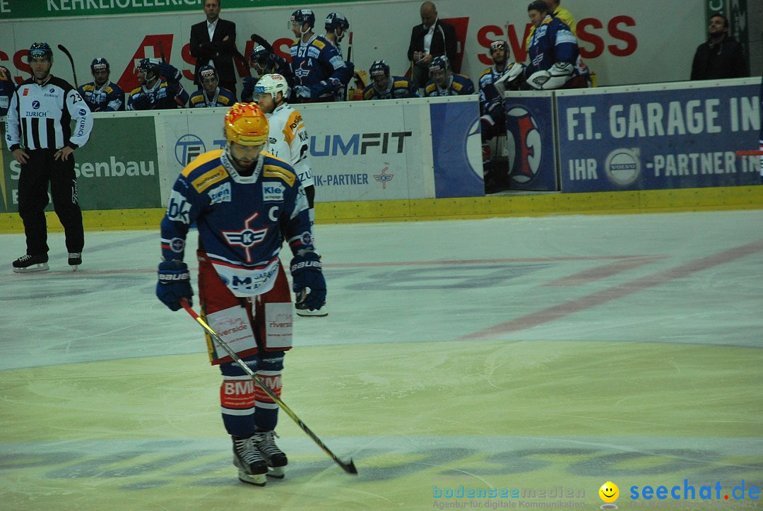 Eishockey Kloten - Schweiz: EHC Kloten vs. HC Lugano 3:1, 17.10.2017