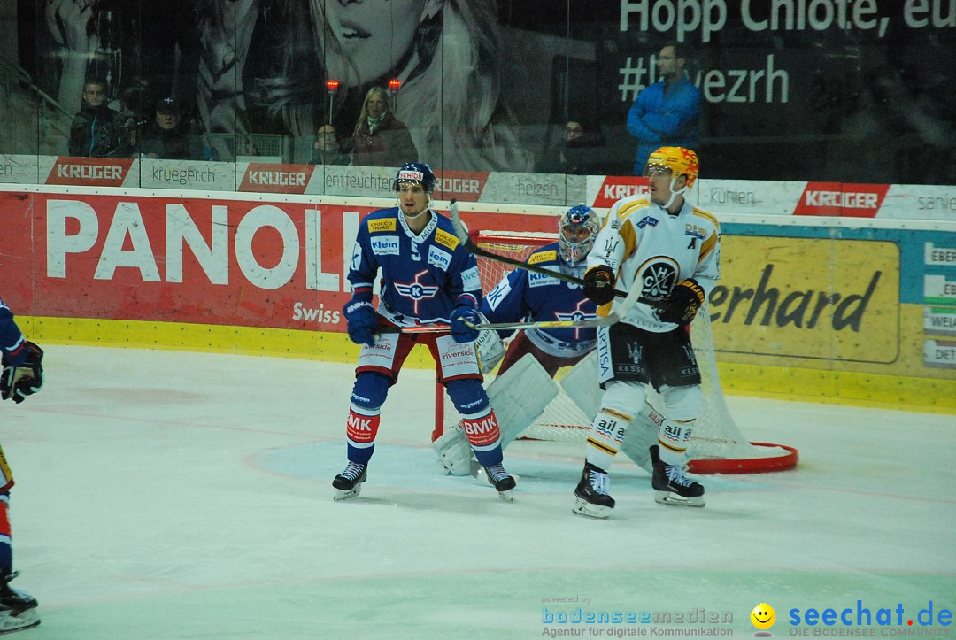 Eishockey Kloten - Schweiz: EHC Kloten vs. HC Lugano 3:1, 17.10.2017