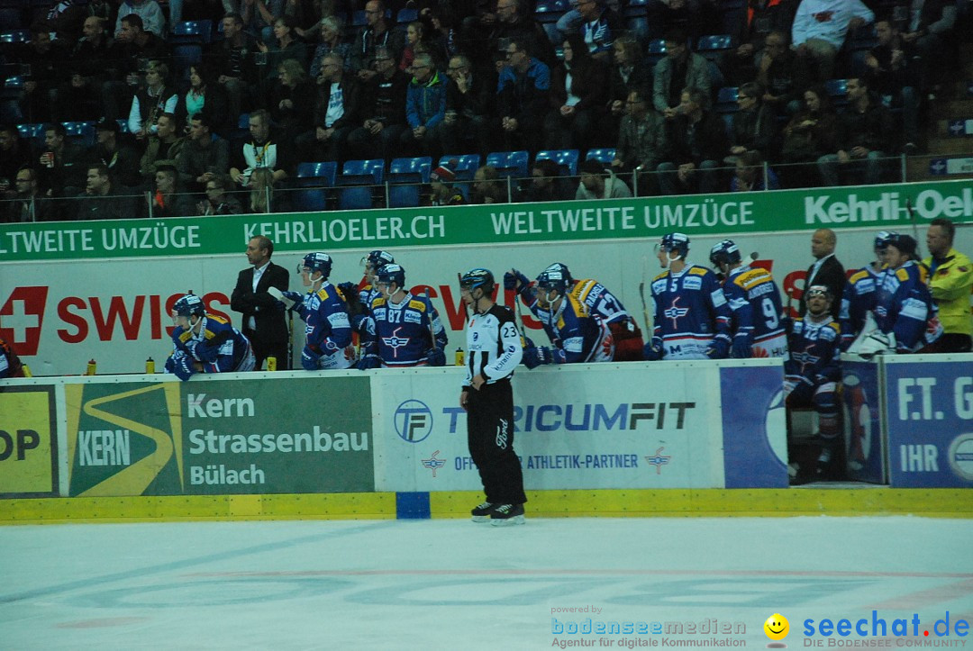Eishockey Kloten - Schweiz: EHC Kloten vs. HC Lugano 3:1, 17.10.2017