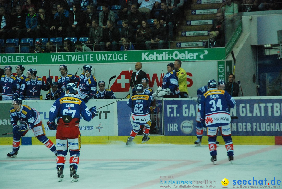 Eishockey Kloten - Schweiz: EHC Kloten vs. HC Lugano 3:1, 17.10.2017