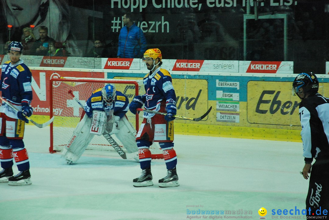 Eishockey Kloten - Schweiz: EHC Kloten vs. HC Lugano 3:1, 17.10.2017