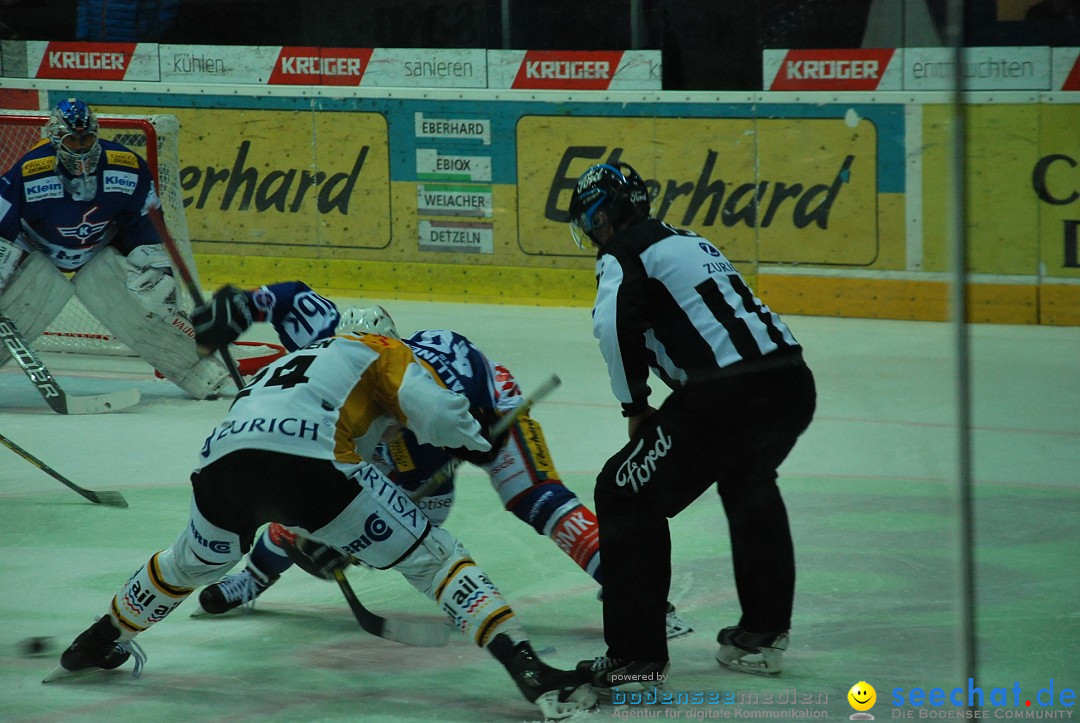 Eishockey Kloten - Schweiz: EHC Kloten vs. HC Lugano 3:1, 17.10.2017