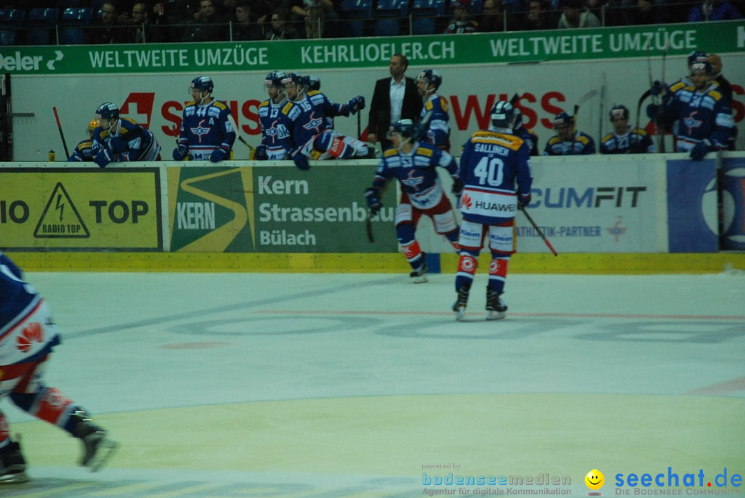 Eishockey Kloten - Schweiz: EHC Kloten vs. HC Lugano 3:1, 17.10.2017
