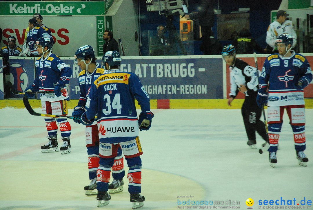 Eishockey Kloten - Schweiz: EHC Kloten vs. HC Lugano 3:1, 17.10.2017