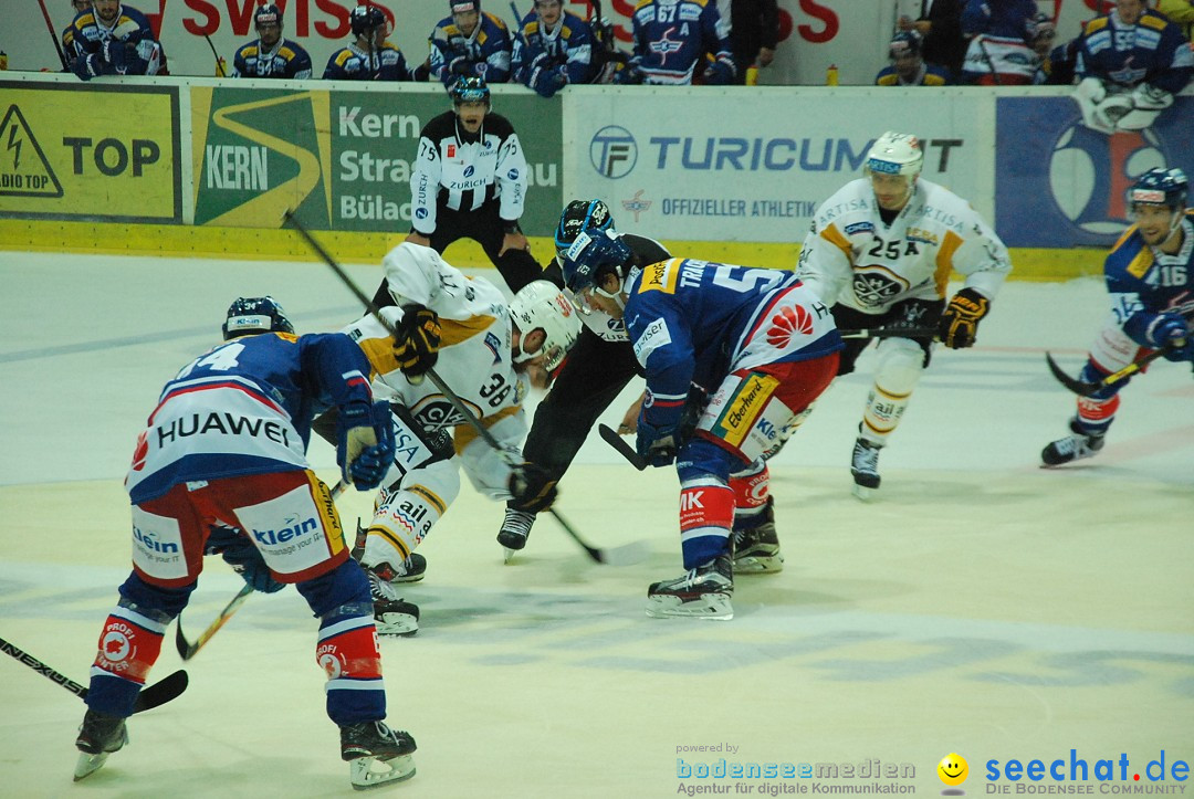 Eishockey Kloten - Schweiz: EHC Kloten vs. HC Lugano 3:1, 17.10.2017