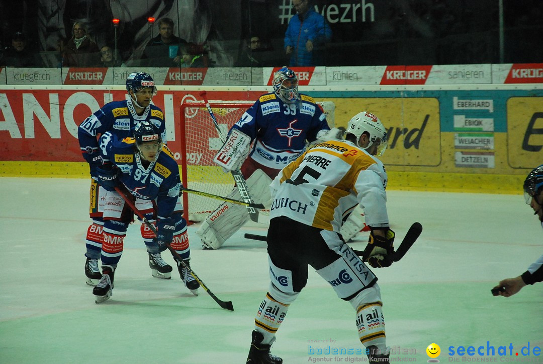 Eishockey Kloten - Schweiz: EHC Kloten vs. HC Lugano 3:1, 17.10.2017