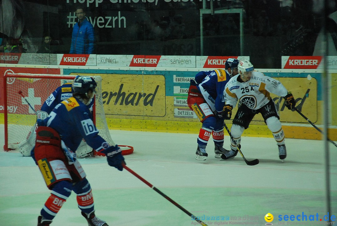 Eishockey Kloten - Schweiz: EHC Kloten vs. HC Lugano 3:1, 17.10.2017