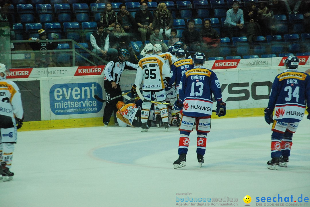 Eishockey Kloten - Schweiz: EHC Kloten vs. HC Lugano 3:1, 17.10.2017