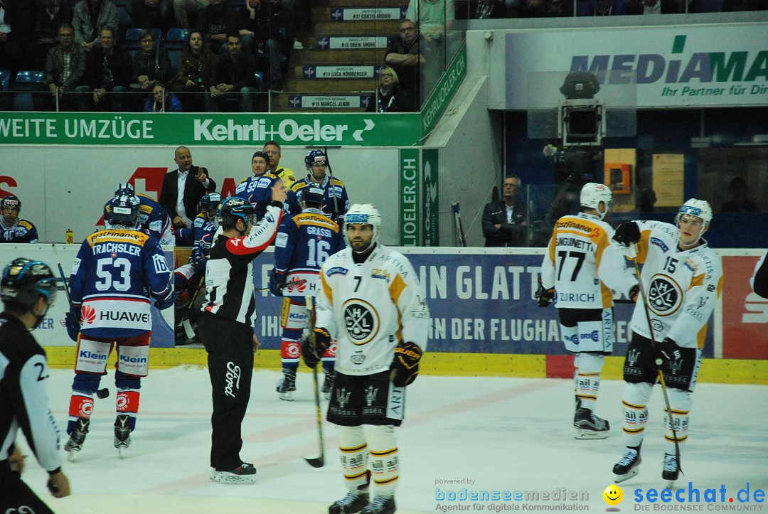 Eishockey Kloten - Schweiz: EHC Kloten vs. HC Lugano 3:1, 17.10.2017