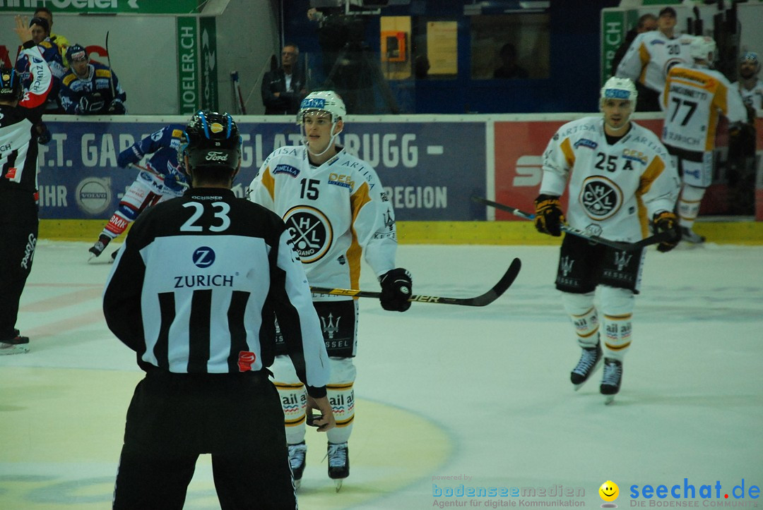 Eishockey Kloten - Schweiz: EHC Kloten vs. HC Lugano 3:1, 17.10.2017