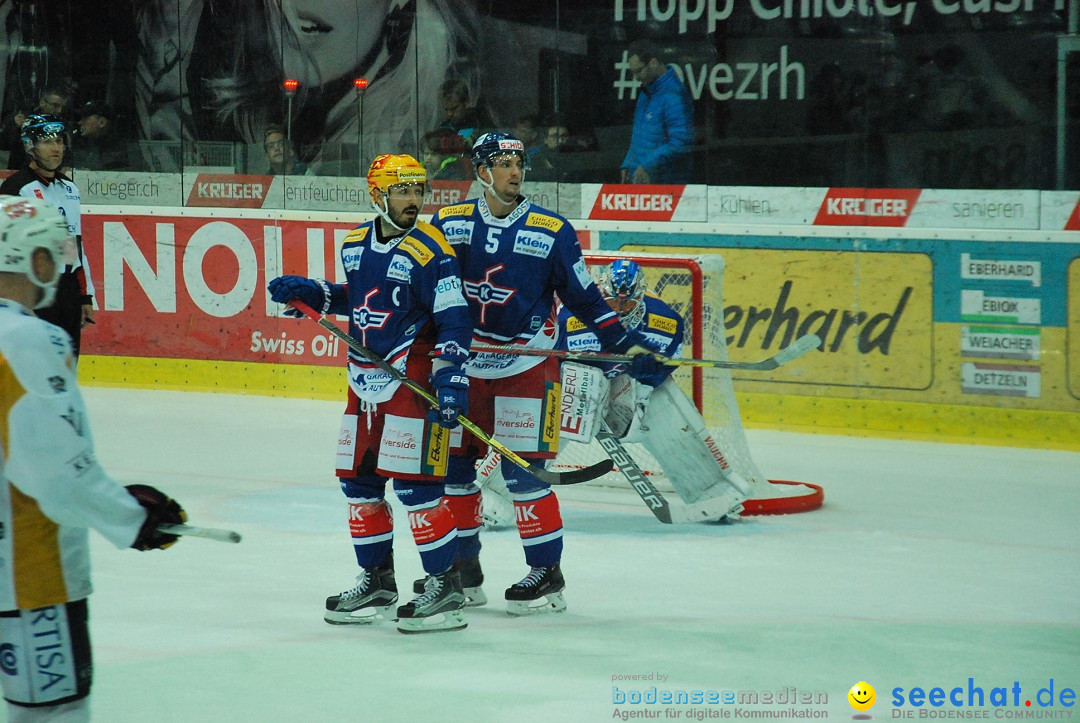 Eishockey Kloten - Schweiz: EHC Kloten vs. HC Lugano 3:1, 17.10.2017