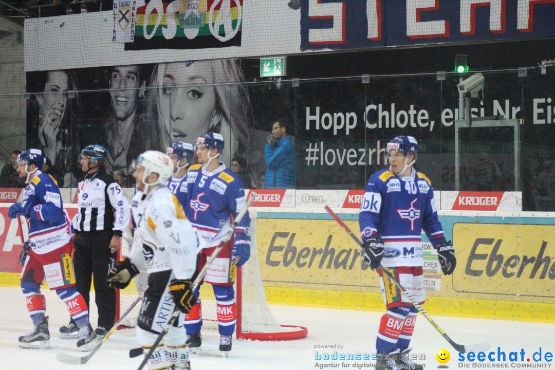 Eishockey Kloten - Schweiz: EHC Kloten vs. HC Lugano 3:1, 17.10.2017