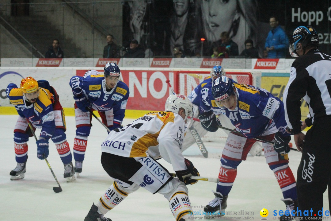 Eishockey Kloten - Schweiz: EHC Kloten vs. HC Lugano 3:1, 17.10.2017