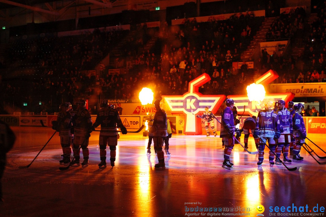 Eishockey Kloten - Schweiz: EHC Kloten vs. HC Lugano 3:1, 17.10.2017