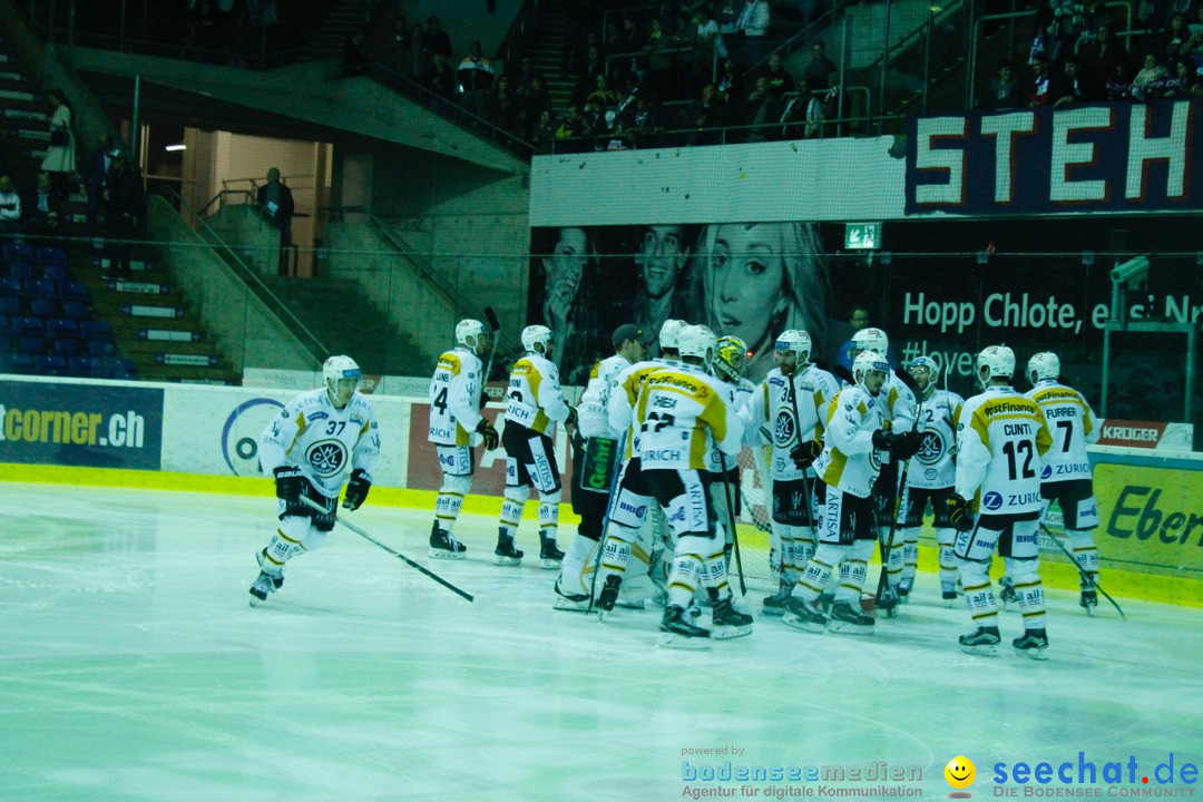 Eishockey Kloten - Schweiz: EHC Kloten vs. HC Lugano 3:1, 17.10.2017