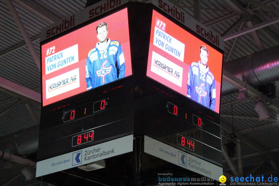 Eishockey Kloten - Schweiz: EHC Kloten vs. HC Lugano 3:1, 17.10.2017