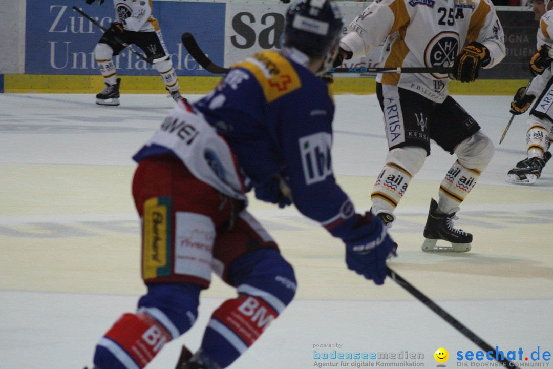 Eishockey Kloten - Schweiz: EHC Kloten vs. HC Lugano 3:1, 17.10.2017