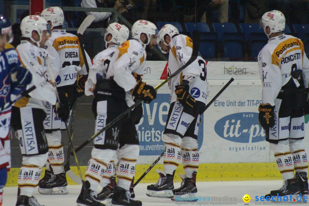 Eishockey Kloten - Schweiz: EHC Kloten vs. HC Lugano 3:1, 17.10.2017
