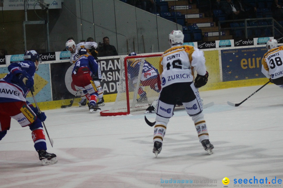 Eishockey Kloten - Schweiz: EHC Kloten vs. HC Lugano 3:1, 17.10.2017
