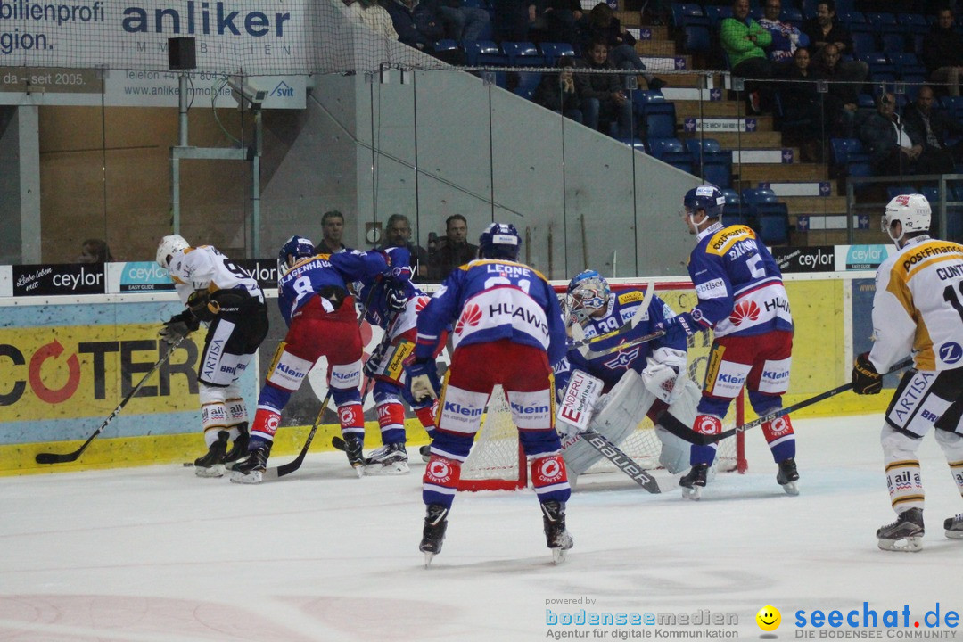 Eishockey Kloten - Schweiz: EHC Kloten vs. HC Lugano 3:1, 17.10.2017