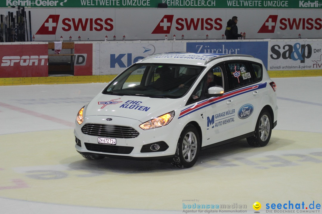 Eishockey Kloten - Schweiz: EHC Kloten vs. HC Lugano 3:1, 17.10.2017