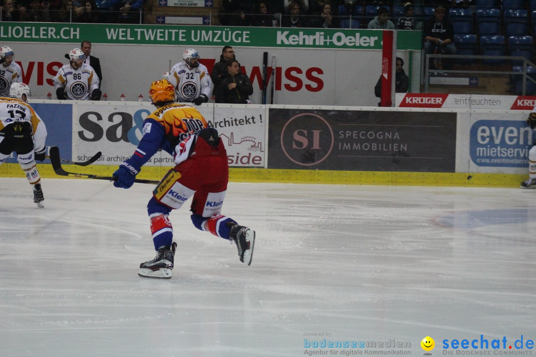 Eishockey Kloten - Schweiz: EHC Kloten vs. HC Lugano 3:1, 17.10.2017
